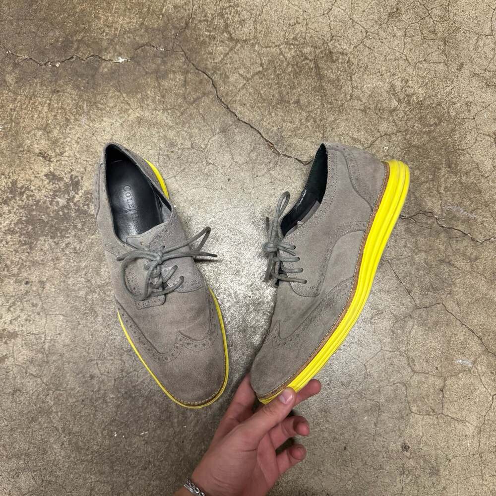 Cole Haan LunarGrand Wingtip Oxford Shoes Size 10.5